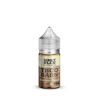 TBCO Barn Colombian Tobacco Salt Nic 30ml E-Juice | MRKTPLCE