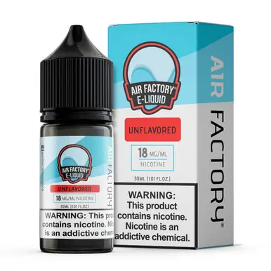 Salt Unflavored 30ml E-Juice | Air Factory