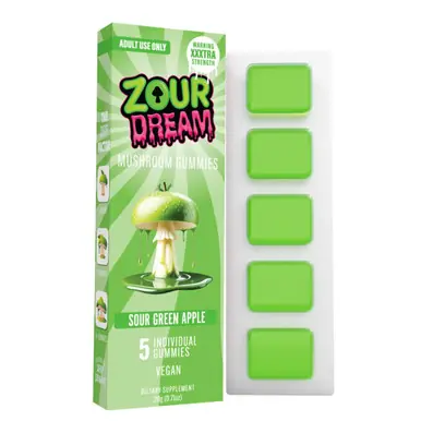 Zour Dream Mind Melting Mushroom Gummies - Zour Stash
