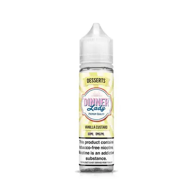 Vanilla Custard Tobacco Free Nicotine 60ml E-Juice | Dinner Lady