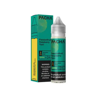 Passion Fruit Rasberry Yuzu Synthetic Nicotine 60ml E-Juice | Pacha