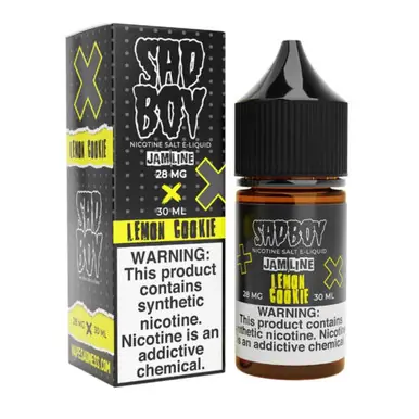 JamLine Lemon Jam Synthetic Nicotine 30ml Salt E-Juice | SadBoy