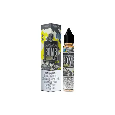 Iced Banana Bomb SaltNic 30ml Salt E-Juice | VGOD