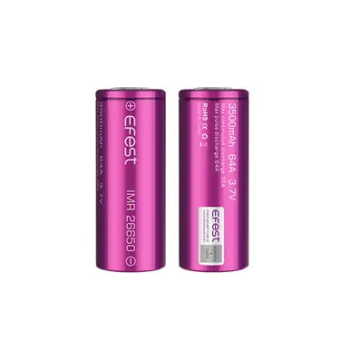 Efest 26650 3500mAh 64A IMR Battery (Pack of 2)
