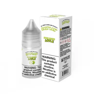Sour Green Apple E-Juice 30ML | Salt Bae 50