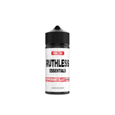 Ruthless Essentials Peppermint Blast On Ice 100ml E-Juice