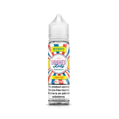 Lemon Tart Tobacco Free Nicotine 60ml E-Juice | Dinner Lady