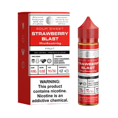 Strawberry Blast 60ml E-Juice | BSX