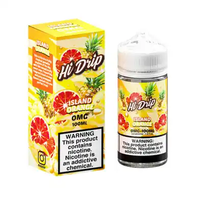 Island Orange 100ml E-Juice | Hi Drip