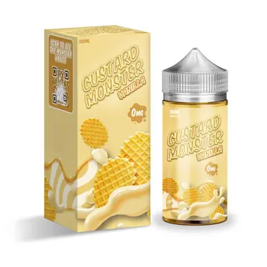 Vanilla Custard 100ml E-Juice by Jam Monster | Custard Monster