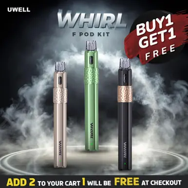 Uwell Whirl F Pod Kit - Buy 1 Get 1 Free