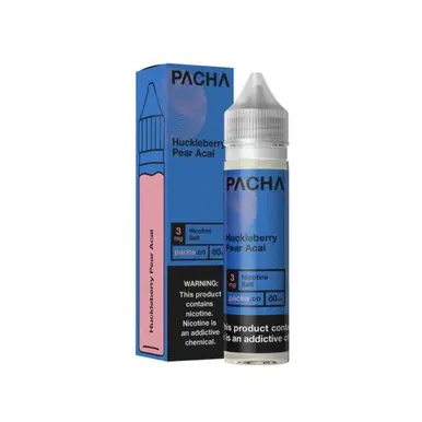 Huckleberry Pear Acai Synthetic Nicotine 60ml E-Juice | Pacha