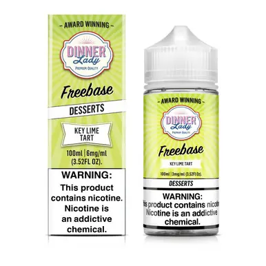 Key Lime Tart 100ml E-Juice | Dinner Lady