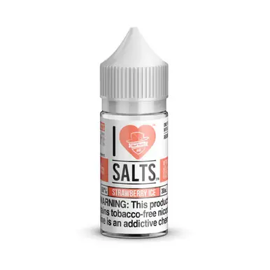 Strawberry Ice 30ml Salt E-Juice | I Love Salts
