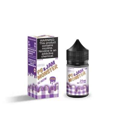 Grape Salt E-Liquid 30ML | PB & Jam Monster
