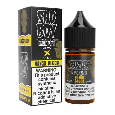 FruitLine Mango Blood Synthetic Nicotine 30ml Salt E-Juice | SadBoy