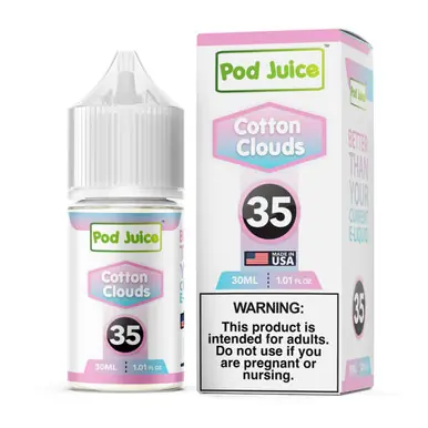 Pod Juice Cotton Clouds Nixodine 30ML E-Juice