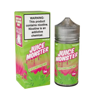 Watermelon Lime 100ml E-Juice | Juice Monster