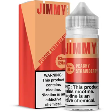 Jimmy The Juice Man Peach Strawberry 120ml E-Juice
