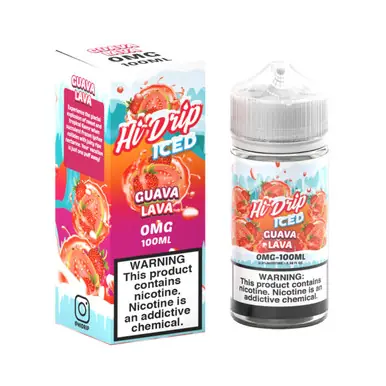 Iced Guava Lava 100ml E-Juice | Hi Drip