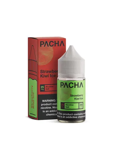 Salts Strawberry Kiwi Ice Synthetic Nicotine E-Juice 30ml | Pacha