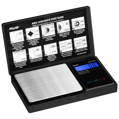 AWS 1200G X 0.1G | BLACK