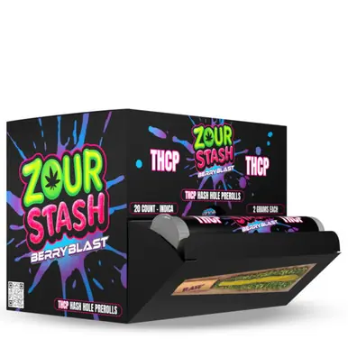 Zour Stash THC-P Hash Hole Prerolls | 20 Count