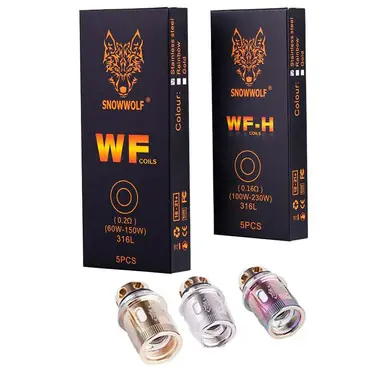 SnowWolf Wolf WF Series Replacement Coils - 5 Pack