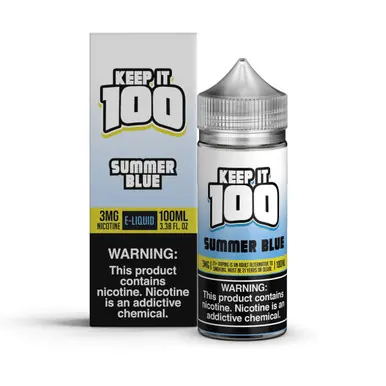 Summer Blue 100ml E-Juice | Keep it 100