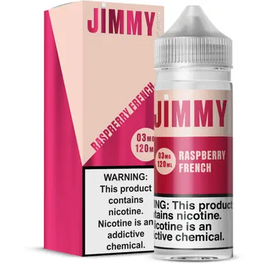 Jimmy The Juice Man Raspberry French 120ml E-Juice