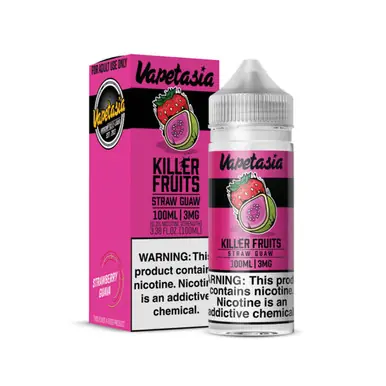 Killer Fruits Straw Guaw 100ml Synthetic Nicotine E-Juice | Vapetasia