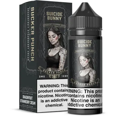 Sucker Punch 120ml E-Juice | Suicide Bunny