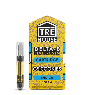 TRĒ House 1G Live Resin D8 Cartridge - TRE House