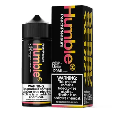Peach Pleasure 120ml Tobacco Free Nicotine E-Juice | Humble