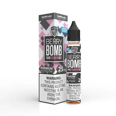 Iced Berry Bomb SaltNic 30ml Salt E-Juice | VGOD