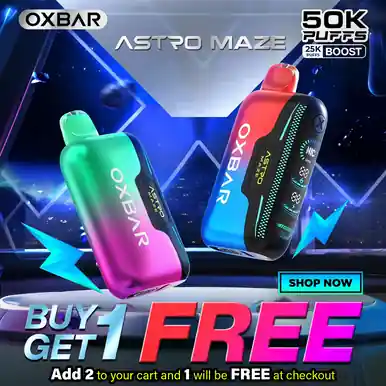 OXBAR Astro Maze Disposable | 50K Puffs - Buy 1 Get 1 Free