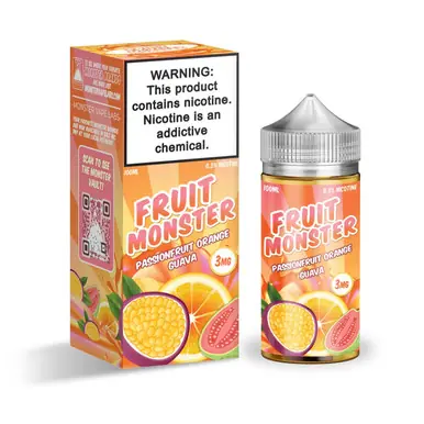Fruit Passionfruit Orange Guava 100ml E-Juice | Jam Monster