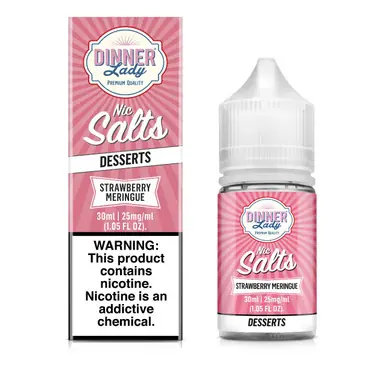 Salts Strawberry Meringue 30ml E-Juice | Dinner Lady