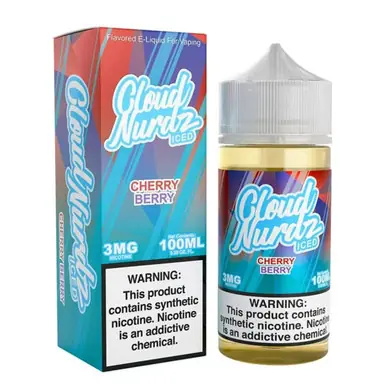 Salts Iced Cherry Berry Synthetic Nicotine 30ml E-Juice | Cloud Nurdz