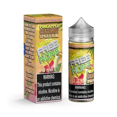 Pineapple Coconut Spiced Rum 120ml TFN E-Juice | Free Noms