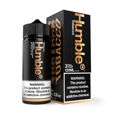 Tobacco 120ml Tobacco Free Nicotine E-Juice | Humble