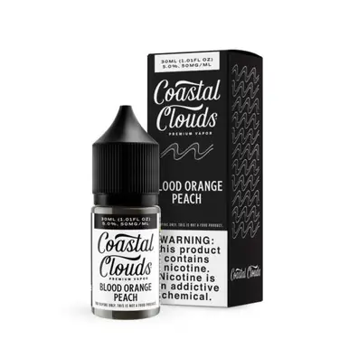 Blood Orange Peach 30ml Salt E-Juice | Coastal Clouds