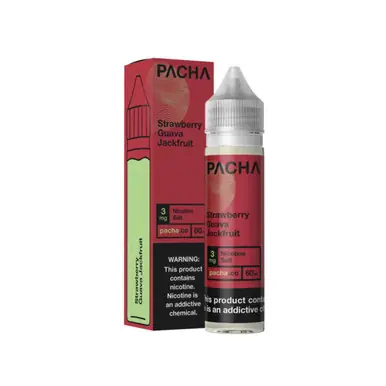 Strawberry Guava Jackfruit Synthetic Nicotine 60ml E-Juice | Pacha