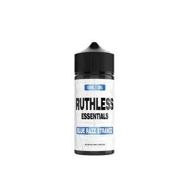 Ruthless Essentials Blue Razz Strawzz 100ml E-Juice