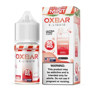JewelCane Mint Tobacco Free Nicotine Salt 30ml | Pod x Oxbar Juice - Pod Juice