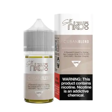 Salt Cuban Blend 30ml E-Juice | Naked 100