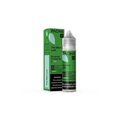 The Mint Leaf Synthetic Nicotine 60ml E-Juice | Pacha