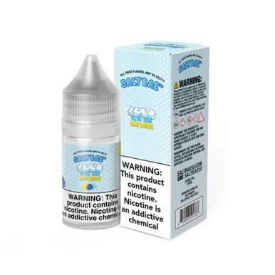 Salt Bae 50 Iced Blue Raz Lemonade 30ml E-Juice