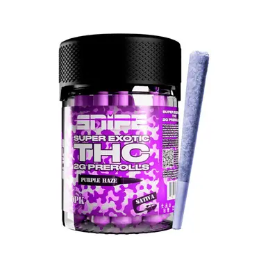 Snipe THCP Purple Prerolls Jar 2G | Pack of 50