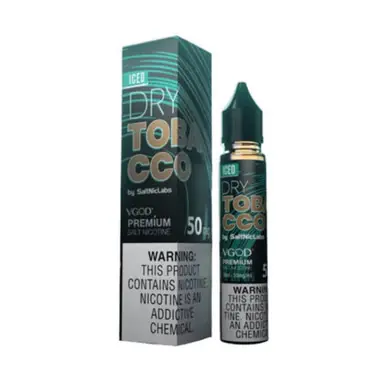 Iced Dry Tobacco SaltNic 30ml Salt E-Juice | VGOD